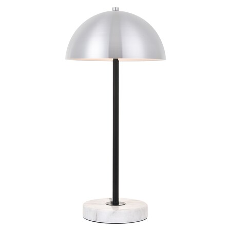 Living District Forte One Light Brushed Nickel Table Lamp LD4026T10BN